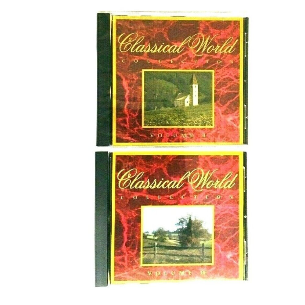 Vintage CD Classical World Collection Volumes II and III 2 Vox Music